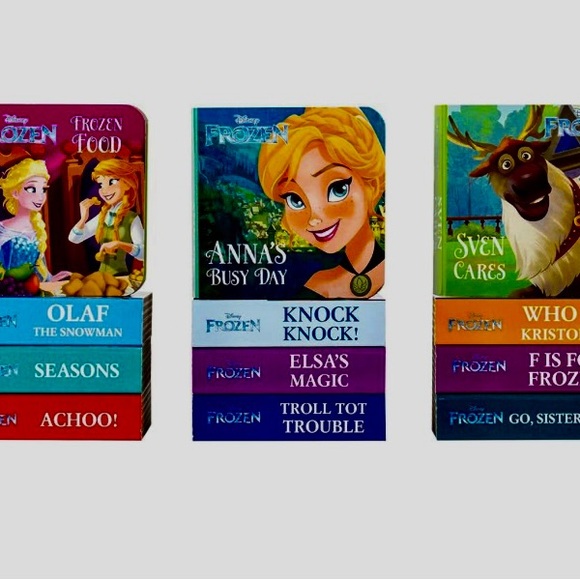 3 for $30 Disney - Frozen My First Library Board Book Block 12-Book Set - Picture 3 of 5
